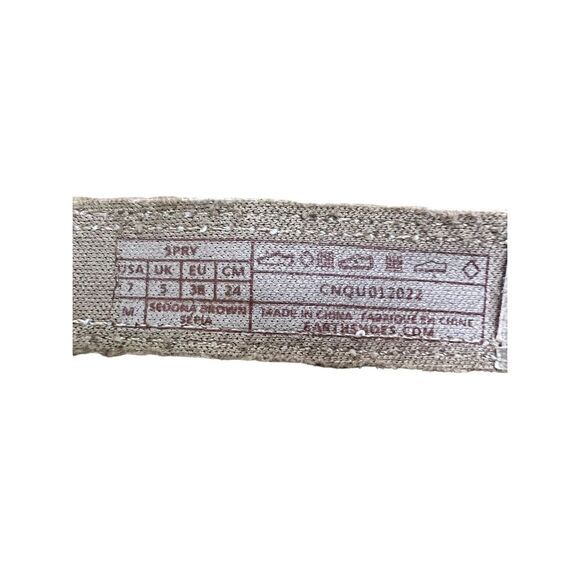 Earth Origins Women’s Tan Adjustable Low Top Fisherman Sandals Size 7 - Picture 7 of 8